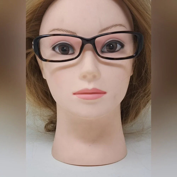 Gucci Eye Glasses Frames Havana Monogram Rectangle Logo Italy GG 3184 53-14-130 - Picture 5 of 14